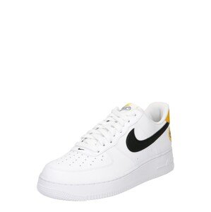 Nike Sportswear Rövid szárú edzőcipők 'AIR FORCE 1'  aranysárga / fekete / fehér