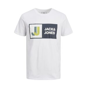 Jack & Jones Junior Póló  tengerészkék / alma / fehér