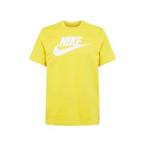 Nike Sportswear Póló  limone / fehér