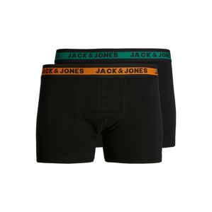 JACK & JONES Boxeralsók 'JOSH'  zöld / narancs / fekete