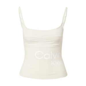 Calvin Klein Jeans Top  fehér / piszkosfehér