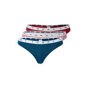 Tommy Hilfiger Underwear String bugyik  kék / rubinvörös / természetes fehér