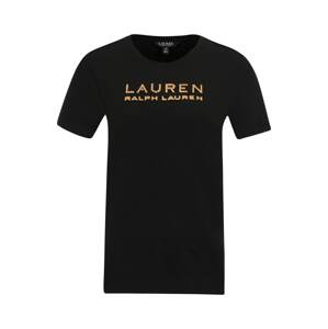 Lauren Ralph Lauren Póló 'KATLIN'  fekete / curry