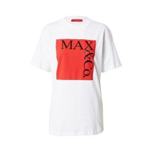 MAX&Co. Póló  tűzpiros / fekete / fehér
