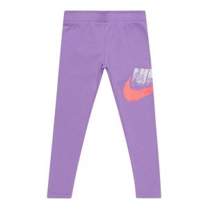 Nike Sportswear Leggings 'SUMMER DAZE'  természetes fehér / világospiros / lila