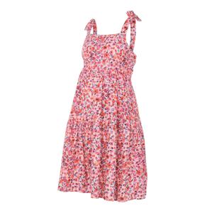 Vero Moda Maternity Nyári ruhák 'METTE'  krém / világoskék / pitaja / világos-rózsaszín