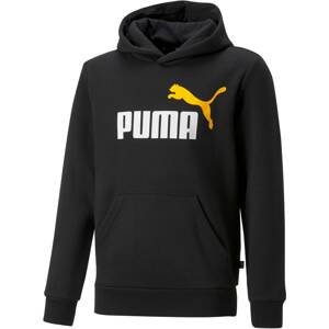 PUMA Tréning póló 'ESSENTIALS'  sárga / fekete / fehér