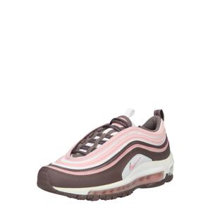 Nike Sportswear Sportcipő ' Air Max 97'  földi szeder / világos-rózsaszín / fehér