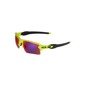 OAKLEY Sport napszemüveg 'FLAK 2.0'  neonsárga / lilásvörös / fekete
