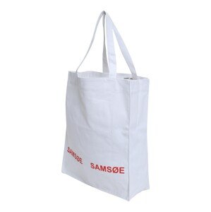 Samsøe Samsøe Shopper táska 'LUCA'  piros / fehér