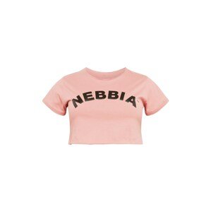 NEBBIA Funkcionális felső  fáradt rózsaszín / fekete