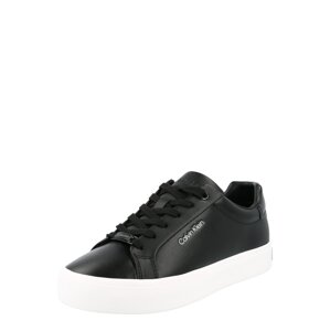Calvin Klein Rövid szárú sportcipők  fekete / fehér