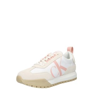 Calvin Klein Jeans Rövid szárú edzőcipők  világos bézs / világos-rózsaszín / fehér