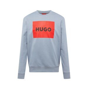 HUGO Tréning póló 'Duragol'  füstkék / piros / fekete