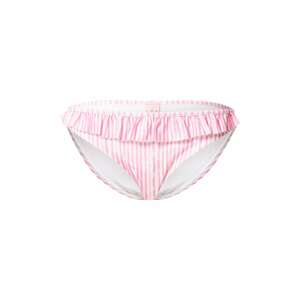 Hunkemöller Bikini nadrágok 'Julia'  rózsaszín / fehér