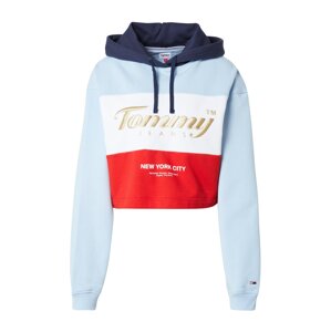 Tommy Jeans Tréning póló  világoskék / piros / tengerészkék / arany