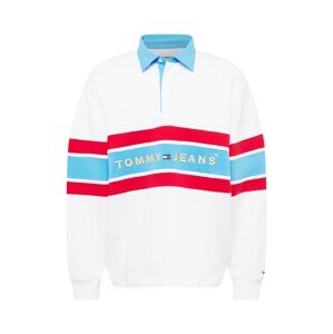 Tommy Jeans Tréning póló  bézs / világoskék / piros / fehér