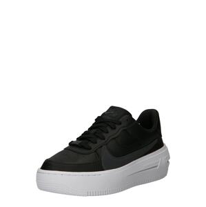 Nike Sportswear Rövid szárú sportcipők 'Air Force 1'  sötétszürke / fekete