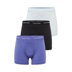Calvin Klein Underwear Boxeralsók  sötétlila / fekete / azúr / fehér