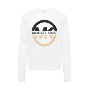 Michael Kors Tréning póló 'VICTORY'  világos bézs / fekete / fehér