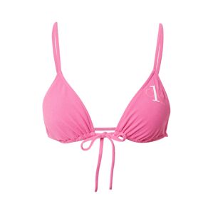 Calvin Klein Swimwear Bikini felső  világos-rózsaszín / fehér