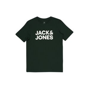 Jack & Jones Junior Póló 'ECORP'  fenyő / fehér