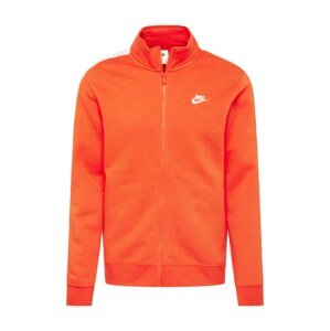 Nike Sportswear Tréning dzseki  narancsvörös / fehér