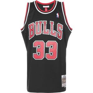 Mitchell & Ness Póló 'Chicago Bulls'  piros / fekete / fehér