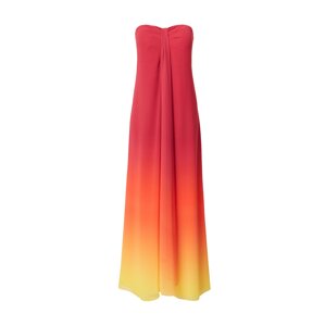 Lauren Ralph Lauren Estélyi ruhák 'ANAHITA'  narancs / rózsaszín / sárga