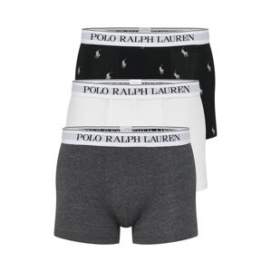 Polo Ralph Lauren Boxeralsók  sötétszürke / fekete / fehér