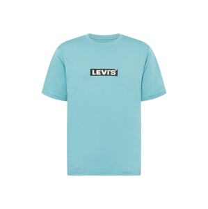 LEVI'S Póló 'LSE_SS RELAXED FIT TEE BLUES'  világoskék / fekete / fehér