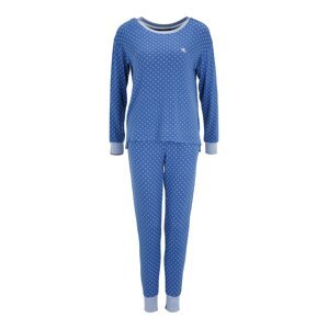 Lauren Ralph Lauren Pizsama  kék / fehér
