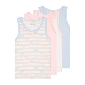 JACKY Trikó és alsó póló  rózsaszín / fehér / bézs / világoskék