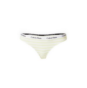 Calvin Klein Underwear String bugyik 'CAROUSEL'  menta / fekete / fehér