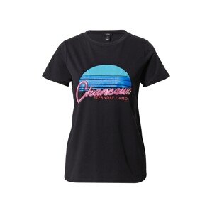 River Island Póló 'CHANCEUX'  türkiz / világoskék / világos-rózsaszín / fekete