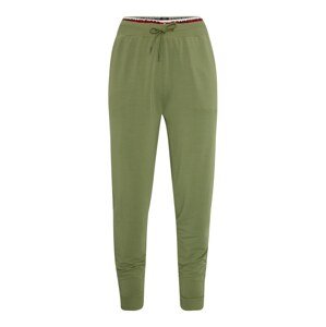Tommy Hilfiger Underwear Pizsama nadrágok  zöld / piros / fekete / fehér