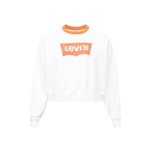 Levi's® Plus Tréning póló 'PL VINTAGE RAGLAN CREW NEUTRALS'  narancs / fehér