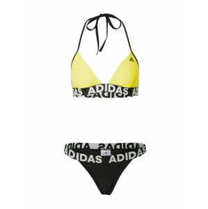 ADIDAS SPORTSWEAR Sport bikini  mustár / fekete / fehér