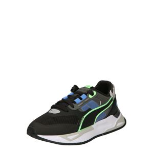PUMA Sportcipő 'Mirage Sport Tech Jr'  kék / sötétszürke / citromzöld / fekete