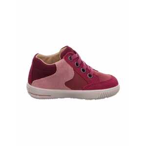SUPERFIT Tipegő cipők 'MOPPY'  rózsaszín / burgundi vörös