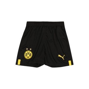 PUMA Sportnadrágok 'Borussia Dortmund 22/2023'  fekete / sárga