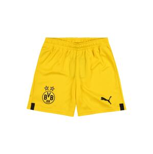 PUMA Sportnadrágok 'Borussia Dortmund 22/23'  limone / fekete