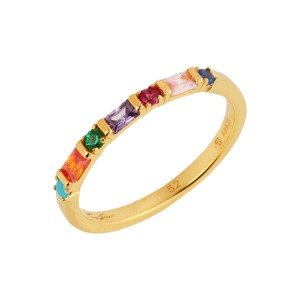 Thomas Sabo Gyűrűk 'Charm Club'  kék / arany / zöld / rózsaszín