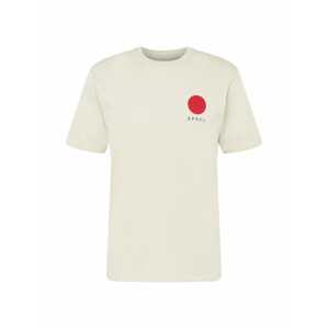EDWIN Póló 'JAPANESE SUN'  kő / piros / fekete