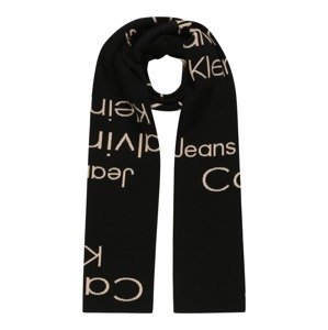 Calvin Klein Jeans Sál  krém / fekete