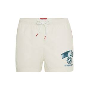 Tommy Hilfiger Underwear Rövid fürdőnadrágok  benzin / piros / természetes fehér