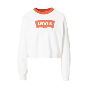 LEVI'S ® Tréning póló 'Vintage Raglan Crewneck Sweatshirt'  piros / fehér