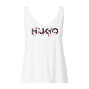 HUGO Top  rózsa / világos-rózsaszín / fekete / fehér