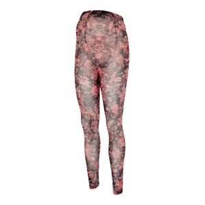 MAMALICIOUS Leggings 'Sharon'  pasztell-rózsaszín / pasztellpiros / fekete melír