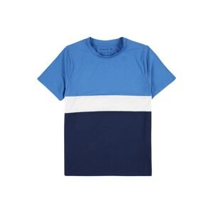 Abercrombie & Fitch Póló  kék / tengerészkék / fehér